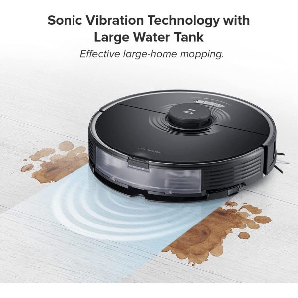Roborock S7 Sonic Mopping Akıllı Robot Süpürge Siyah - Görsel 3