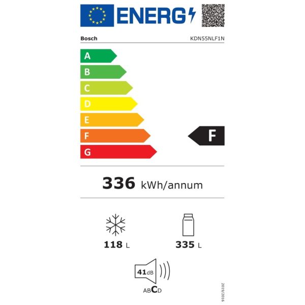 Bosch KDN55NLF1N 453 Lt No-Frost Buzdolabı - Görsel 5