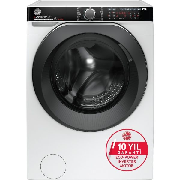 Hoover HDPD 4149AMBC/1-S 14 kg Yıkama 9 kg Kurutma Wi-Fi + Bluetooth Bağlantılı 1400 Devir Çamaşır Makinesi