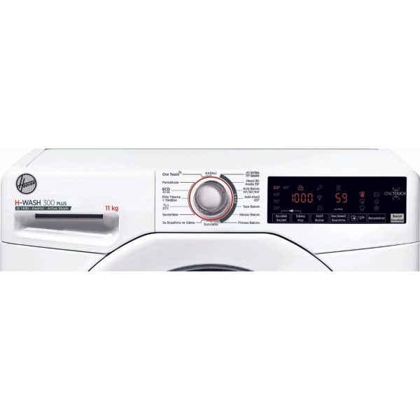 Hoover H3WS 411TAME/1-17 11 kg NFC Bağlantılı 1400 Devir Çamaşır Makinesi - Görsel 2