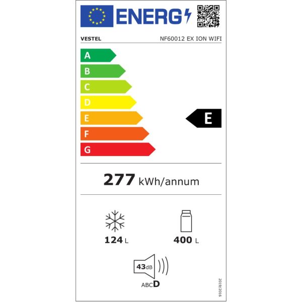 Vestel NF60012 Ex Ion Wıfı No-Frost Buzdolabı - Görsel 5