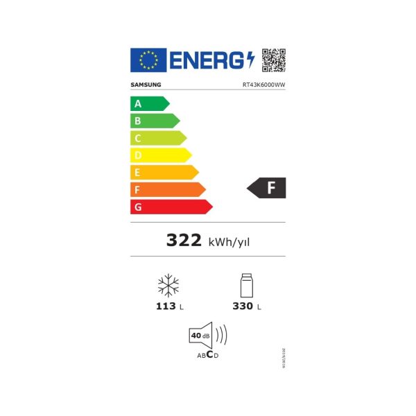 Samsung RT43K6000WW Beyaz NoFrost Buzdolabı - Görsel 6
