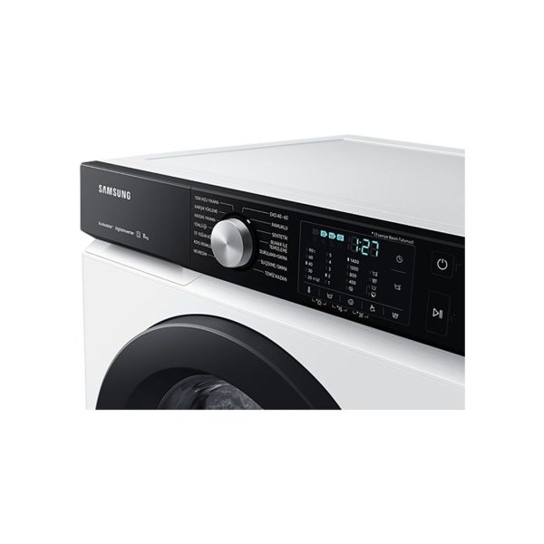 Samsung WW11BBA046AEAH 11 kg Eco Bubble Digital Inverter Motor Beyaz Çamaşır Makinesi - Görsel 2
