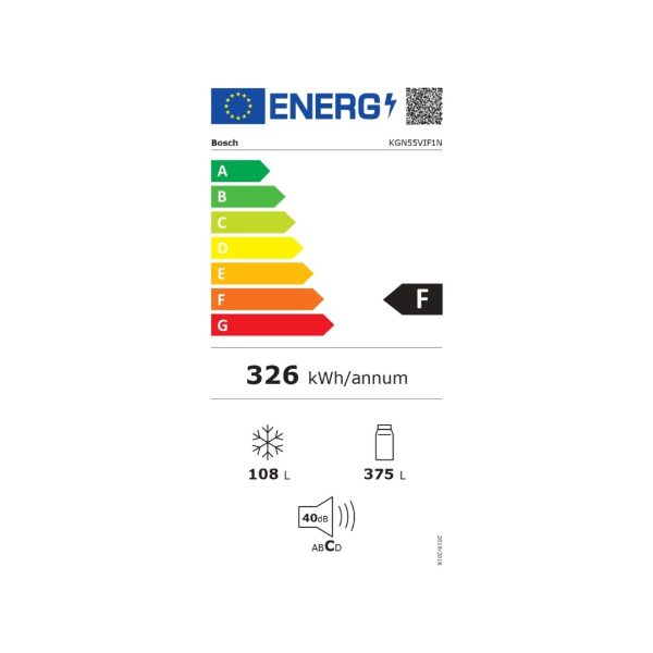 Bosch KGN55VIF1N Alttan Donduruculu Buzdolabı Inox No-Frost - Görsel 6