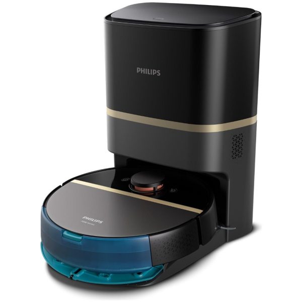 Philips HomeRun 7000 Serisi Aqua XU7100/01 Çöp İstasyonlu Siyah Gold