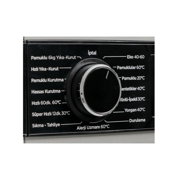 Vestel KCMI 98142 G WIFI 9 Kg 1400 Devir Kurutmalı Çamaşır Makinesi - Görsel 7