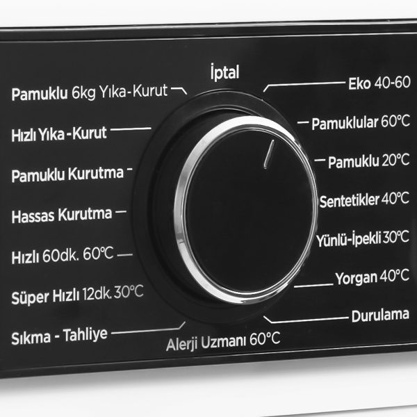 Vestel KCMI 98142 WIFI 9 Kg 1400 Devir Kurutmalı Çamaşır Makinesi - Görsel 4