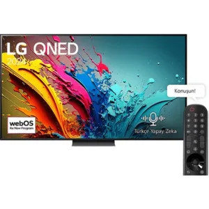 LG 65QNED86T 65" 165 Ekran Uydu Alıcılı 4K Ultra HD Smart LED TV