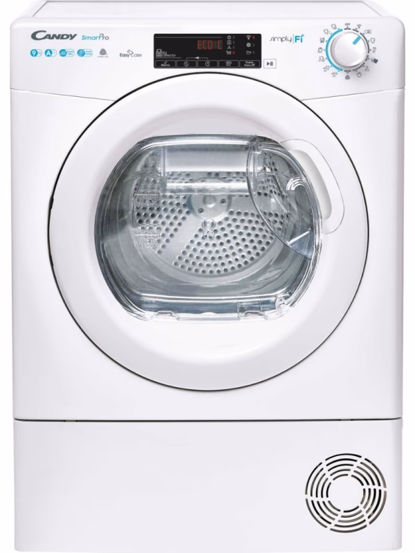 Candy CSO H9A2TE-S Wi-Fi Bağlantılı 9 kg Isı Pompalı Kurutma Makinesi