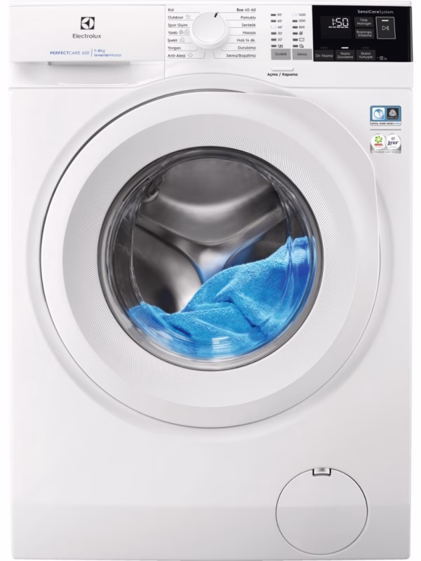 Electrolux EW6FN448WT 8 kg 1400 Devir Çamaşır Makinesi