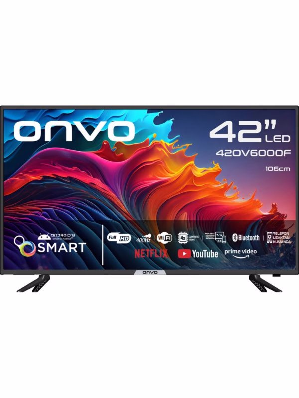 Onvo 42OV6000F 42" 106 Ekran Uydu Alıcılı Full HD Smart LED TV