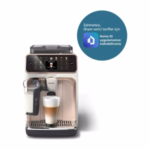 Philips LatteGo Tam Otomatik Espresso Makinesi, 20 Sıcak ve Soğuk İçecek, Silent Brew, EP5543/80