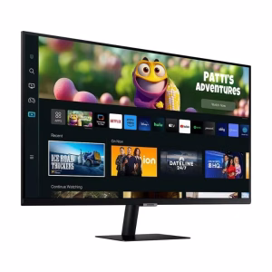 Samsung 27 Inc M5 FHD 60hz 4ms 1920 X 1080 Fullhd Smart Slim Monitör Tv Siyah
