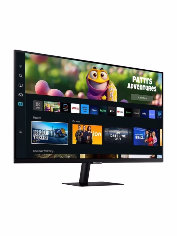 Samsung 27 Inc M5 FHD 60hz 4ms 1920 X 1080 Fullhd Smart Slim Monitör Tv Siyah