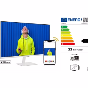 Samsung Akıllı Tv-Monitör 80CM Ekran 32" Wi-Fi Bağlantı 4ms 60hz 1920 x 1080 Fullhd Smart Slim Monitör Tv, Smart