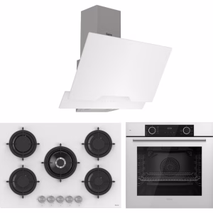 Ferre Fryart Rs Serisi Beyaz Ankastre Cam Set (D064 + RS036 + XE63CB)