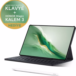 HONOR Magic Pad 2 12GB 256GB 12.3" Siyah Tablet + Klavyeli Kılıf + Kalem